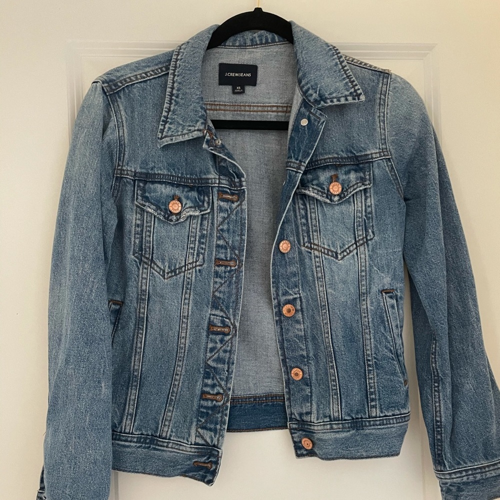J.Crew Classic Denim Jacket Size XS